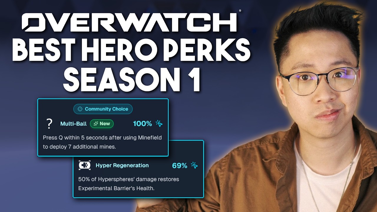 Which Season 1 perks are best in Overwatch?