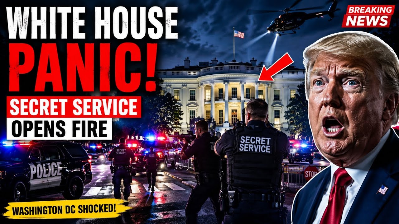 WHITE HOUSE PANIC! Secret Service Opens Fire Near Washington DC 🚨