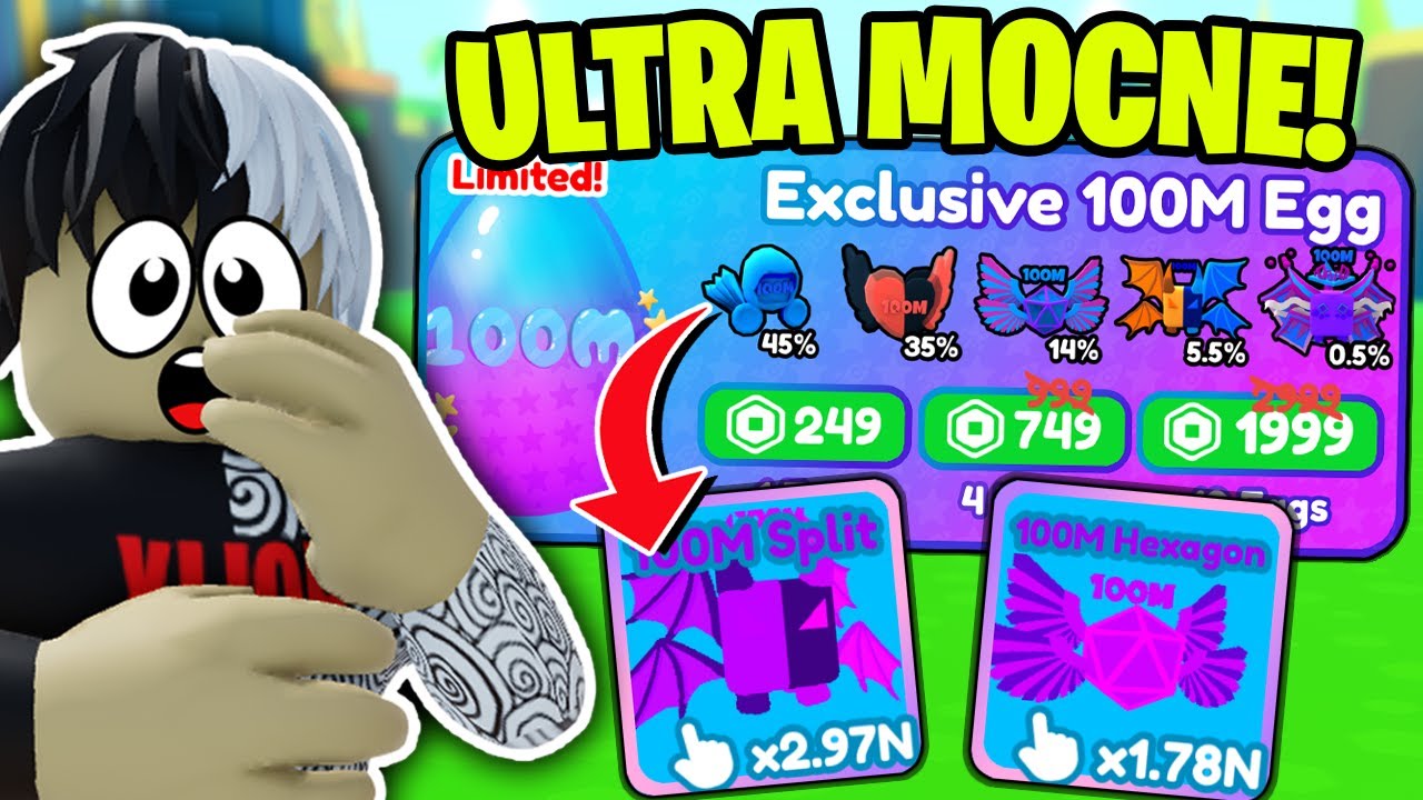 OTWORZYŁEM EXLUSIVE JAJKA Z ULTRA MOCNYMI PETAMI w REBIRTH CHAMPIONS X