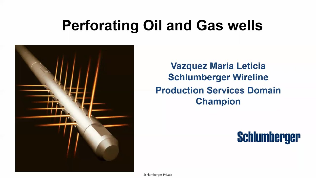 Introduction to well perforation operation
