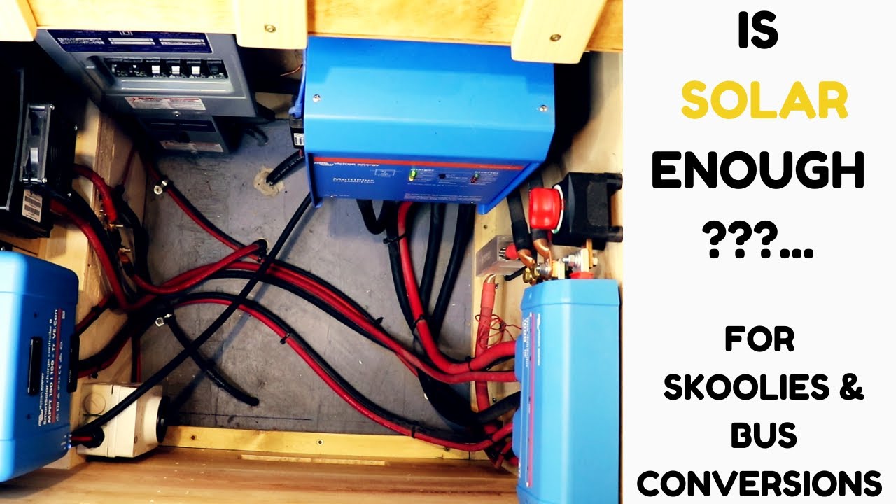 How to Power Skoolie/Bus Conversion Energy Needs | Full-Time Living In Tiny Home on Wheels