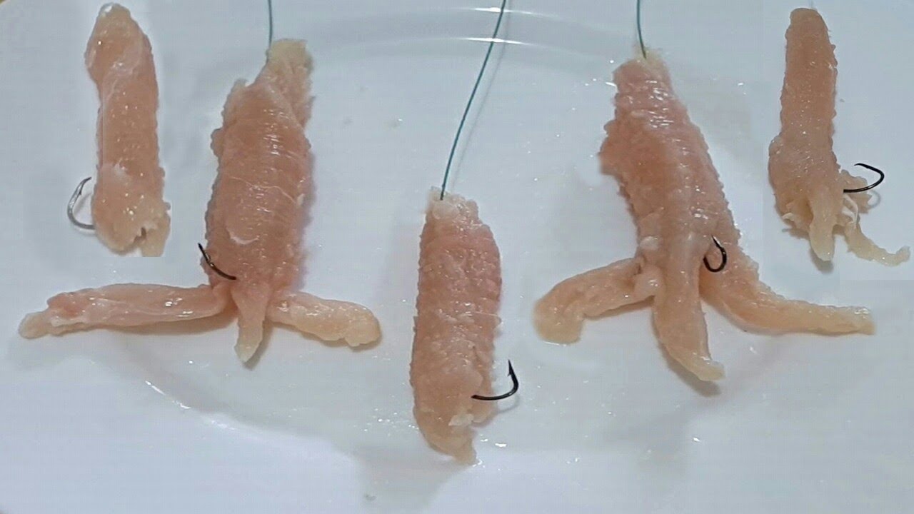 ►Tavuk Etinden Balık Yemi nasıl hazırlanır? Çupra Levrek  Mırmıra Tavukgöğsü Surfcasting 7fishing