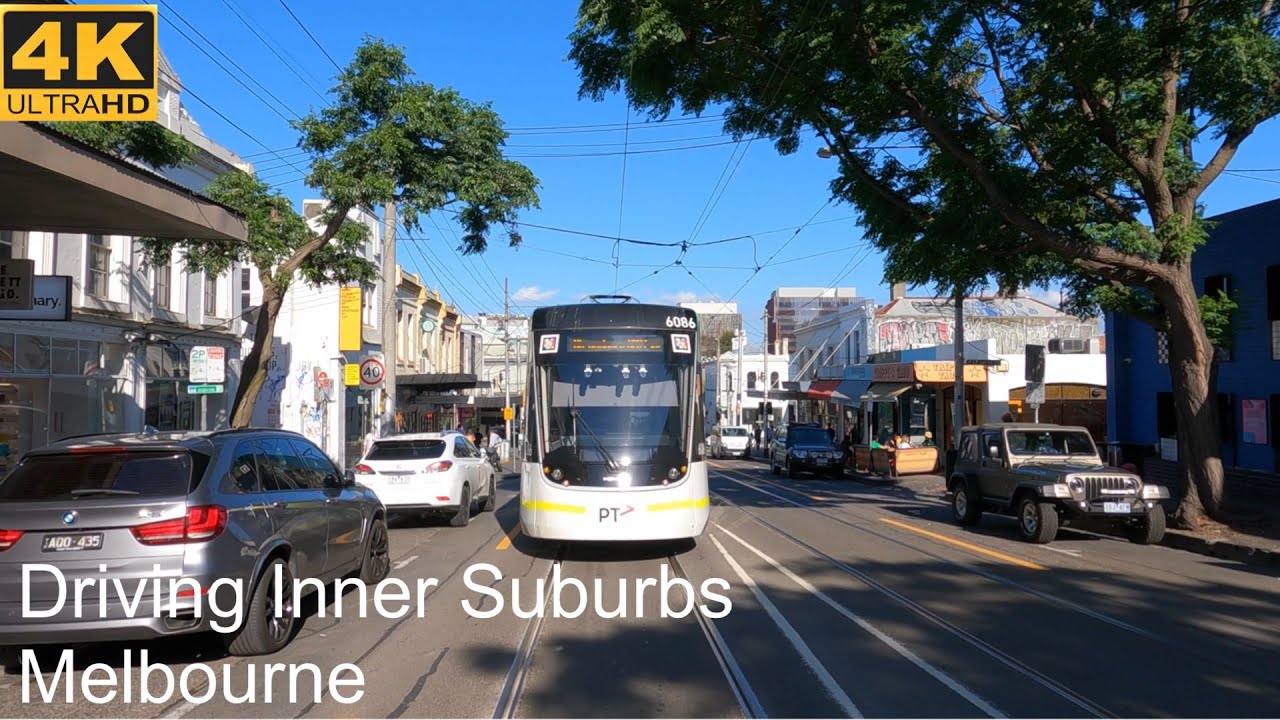 Driving Inner Suburbs | Carlton - Fitzroy - Collingwood | Melbourne Australia