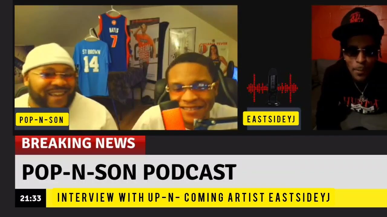 Pop-N-Son Episode 45 Conversations With Detroit Artist Eastside YJ 