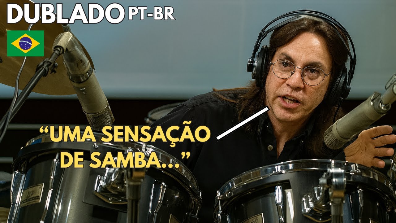 Jeff Porcaro Explica como Concebeu o Ritmo de Mushanga (TOTO) [DUBLADO PT-BR]