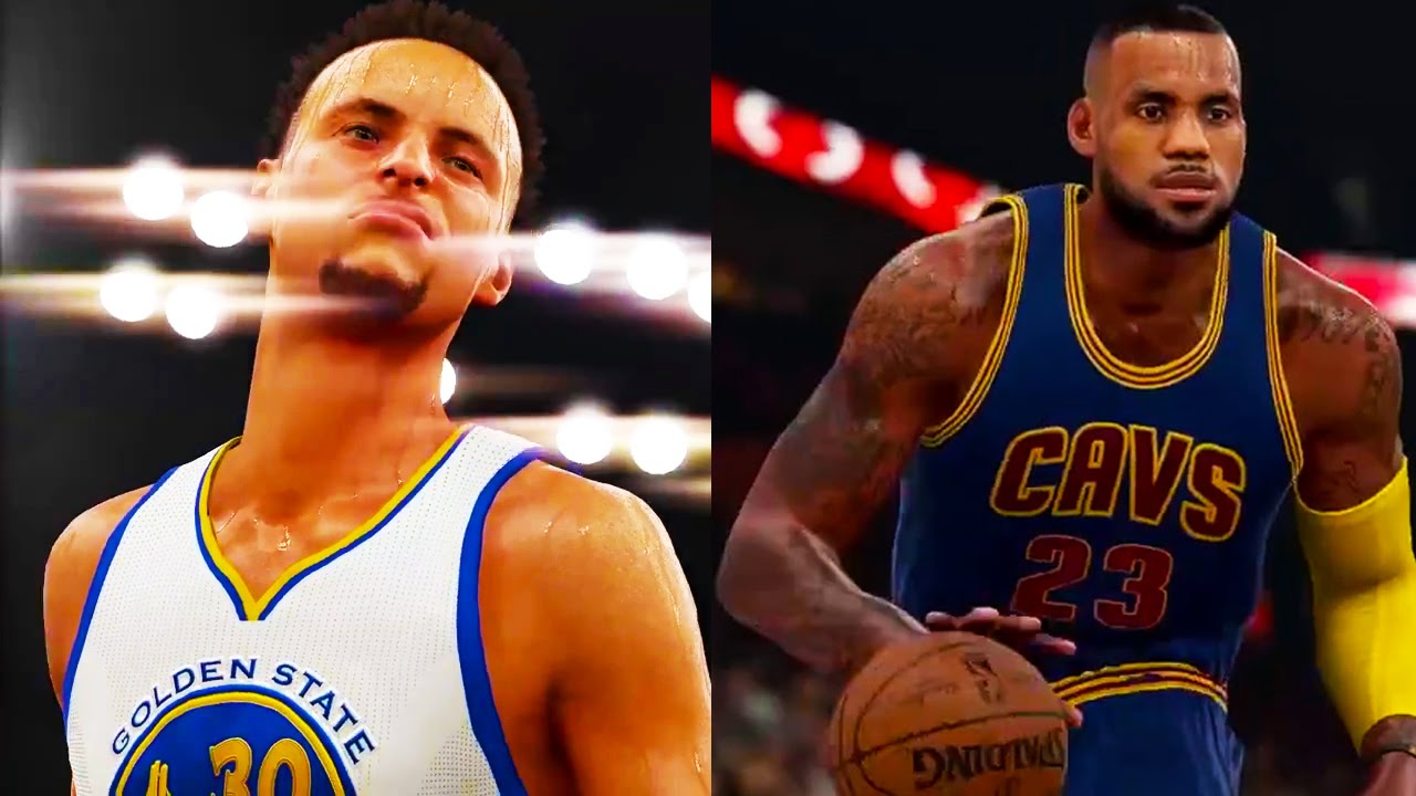 NBA 2K16 Gameplay - Stephen Curry vs. LeBron!! Golden State Warriors vs. Cleveland Cavaliers!! (PS4)