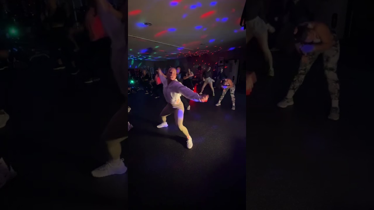 Monday night at Personal Performance- dance fitness with Sarah. 