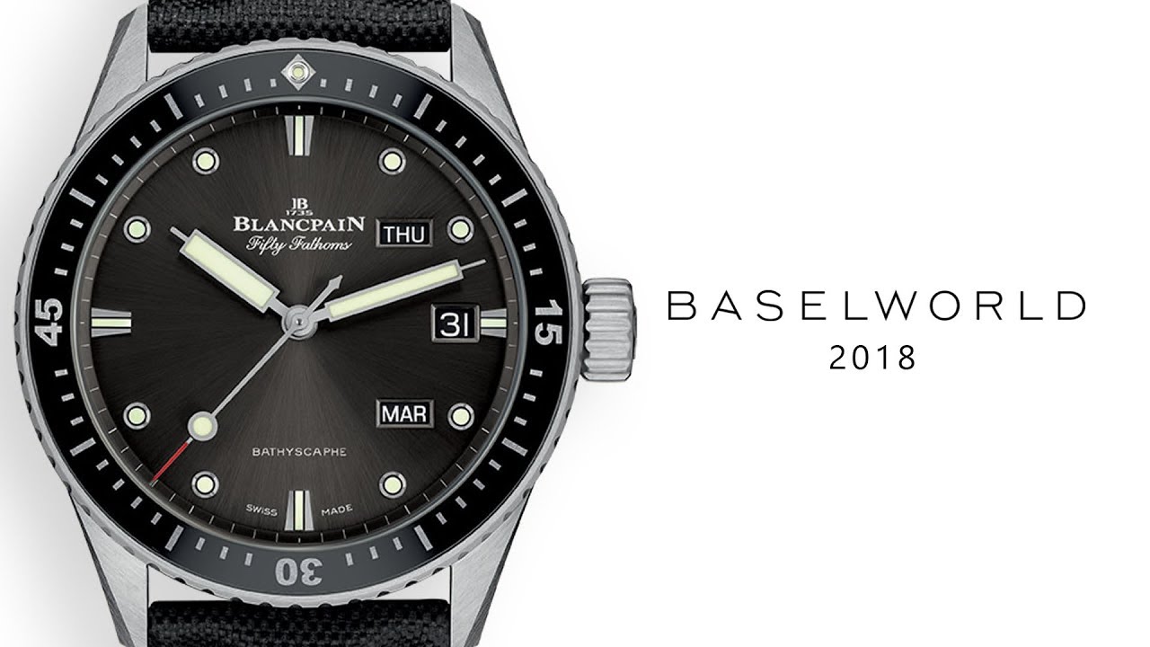 Baselworld 2018: Blancpain Fifty Fathoms Bathyscaphe Annual Calendar