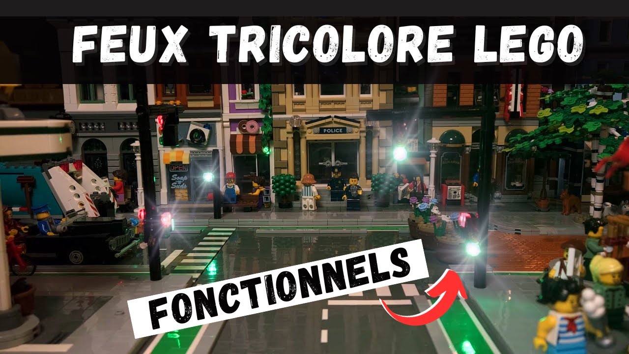 Comment créer des feux tricolore Lego fonctionnels