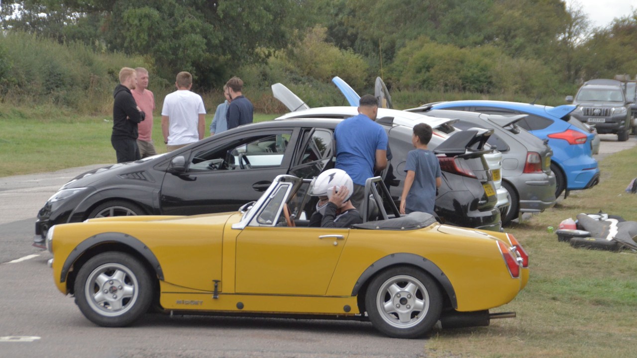 Curborough Sprint Course August 2025 (Midland Street Cars Club Track Day).