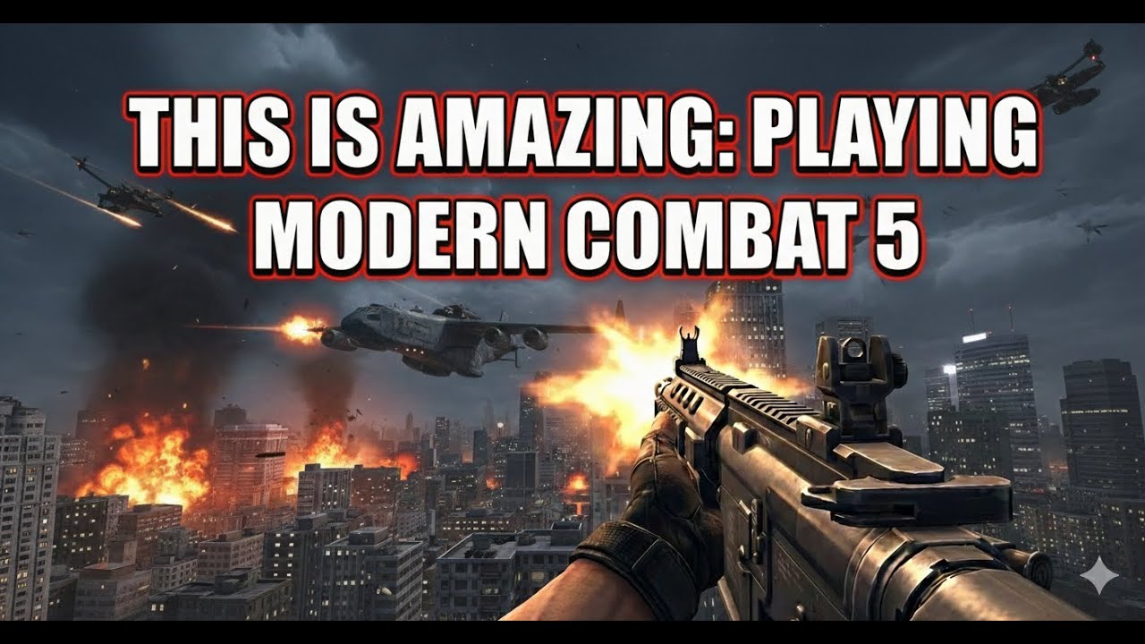 This is Amazing: Modern Combat 5!!