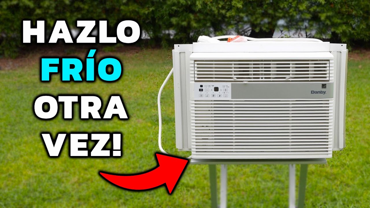 Cómo Limpiar el Aire Condicionado de Ventana (Sin Usar Jabón ni Limpiador)