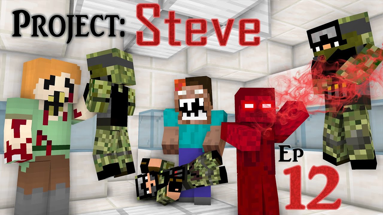 ANOMALIES vs Army MARINES | STEVE Project Ep 12 | Minecraft Survival Horror