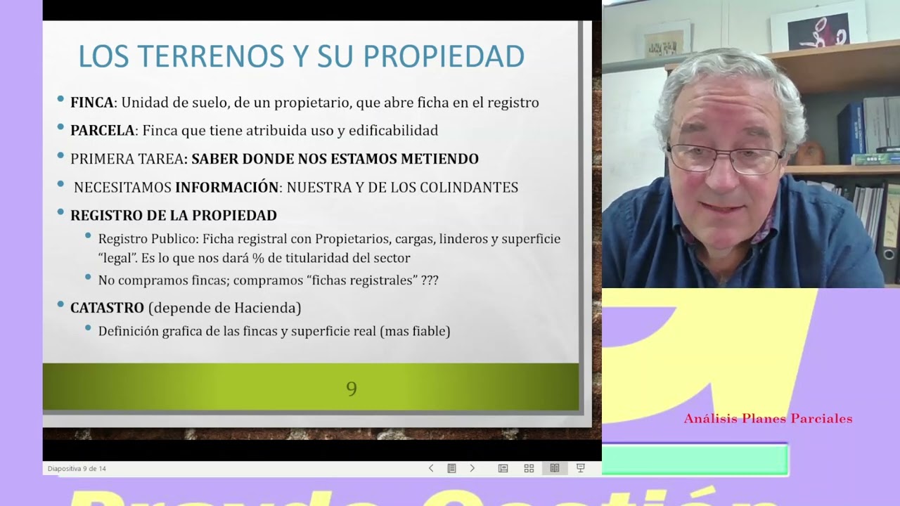 SU 18 La Propiedad en el Proceso. Nociones Básicas de Urbanismo