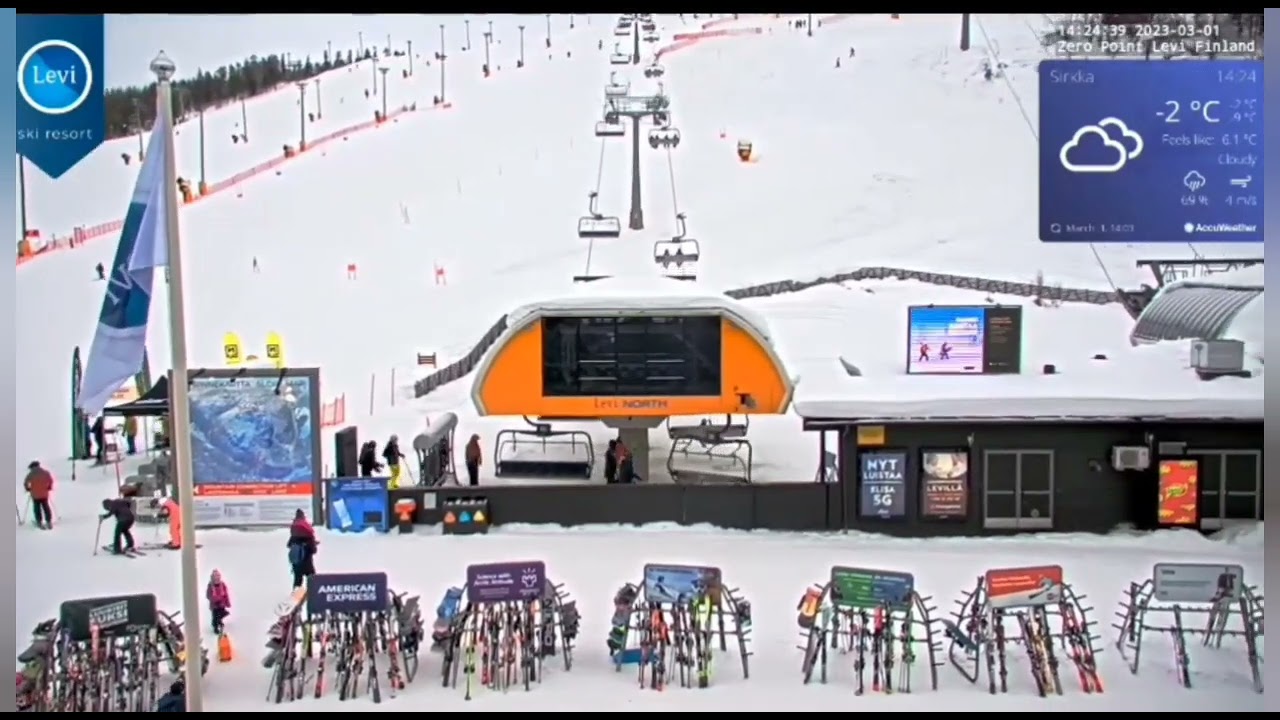 Livecam4k | levi finland zero point live | Finland live | Episode 9