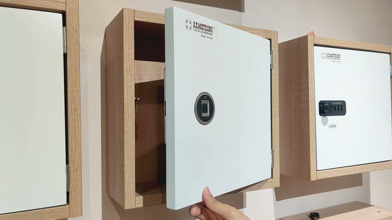 Armstrong | Smart digital fingerprint cabinet lock  SDWF -002-G2 | Demo