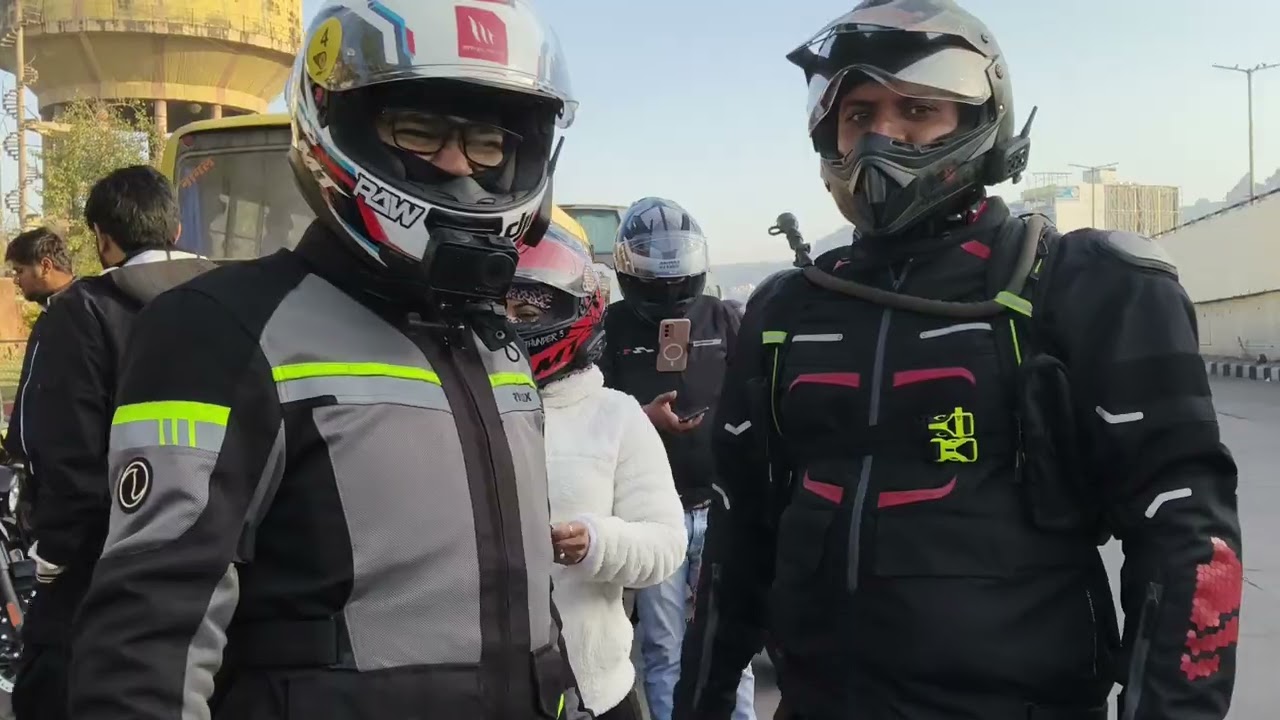 (26.01.2016) | 77th Republic Day Ride | Royal Enfield Riders assemble in Transport Nagar, Jaipur | 