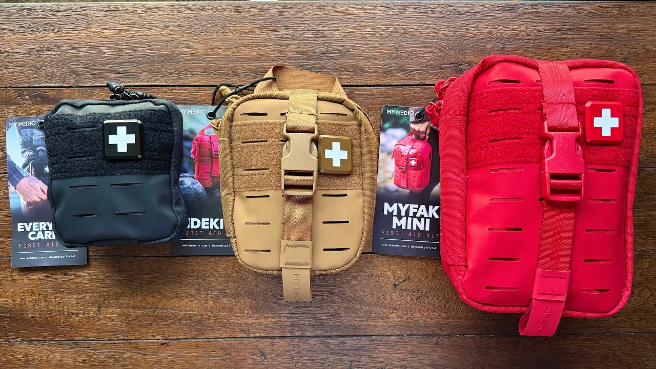 MyMedic | EDC Kit против Sidekick против MyFak Mini