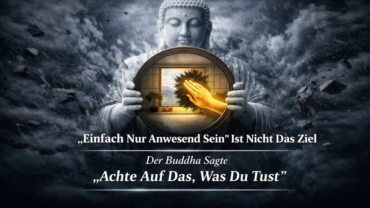 Hör Auf, „Einfach Bewusst Anwesend Zu Sein.“ Der Buddha Sagte, Du Sollst Das Hier Stattdessen Tun