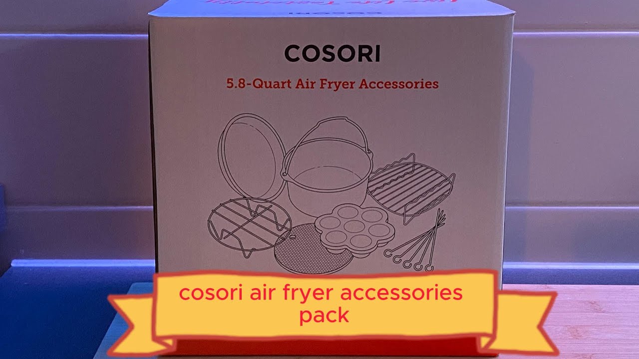 cosori dual blaze airfryer accessories ..is it worth buying?? 