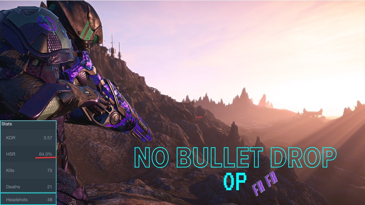 Using OP No Bullet-Drop Guns to Up my HSR | PlanetSide 2