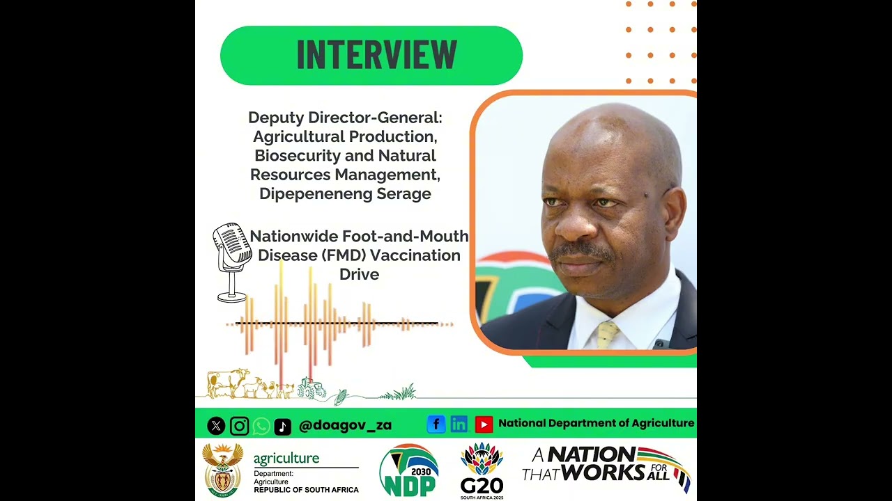 Г-н Дипепенененг Сераге, заместитель генерального директора: интервью APBNRM телеканалу Channel A...