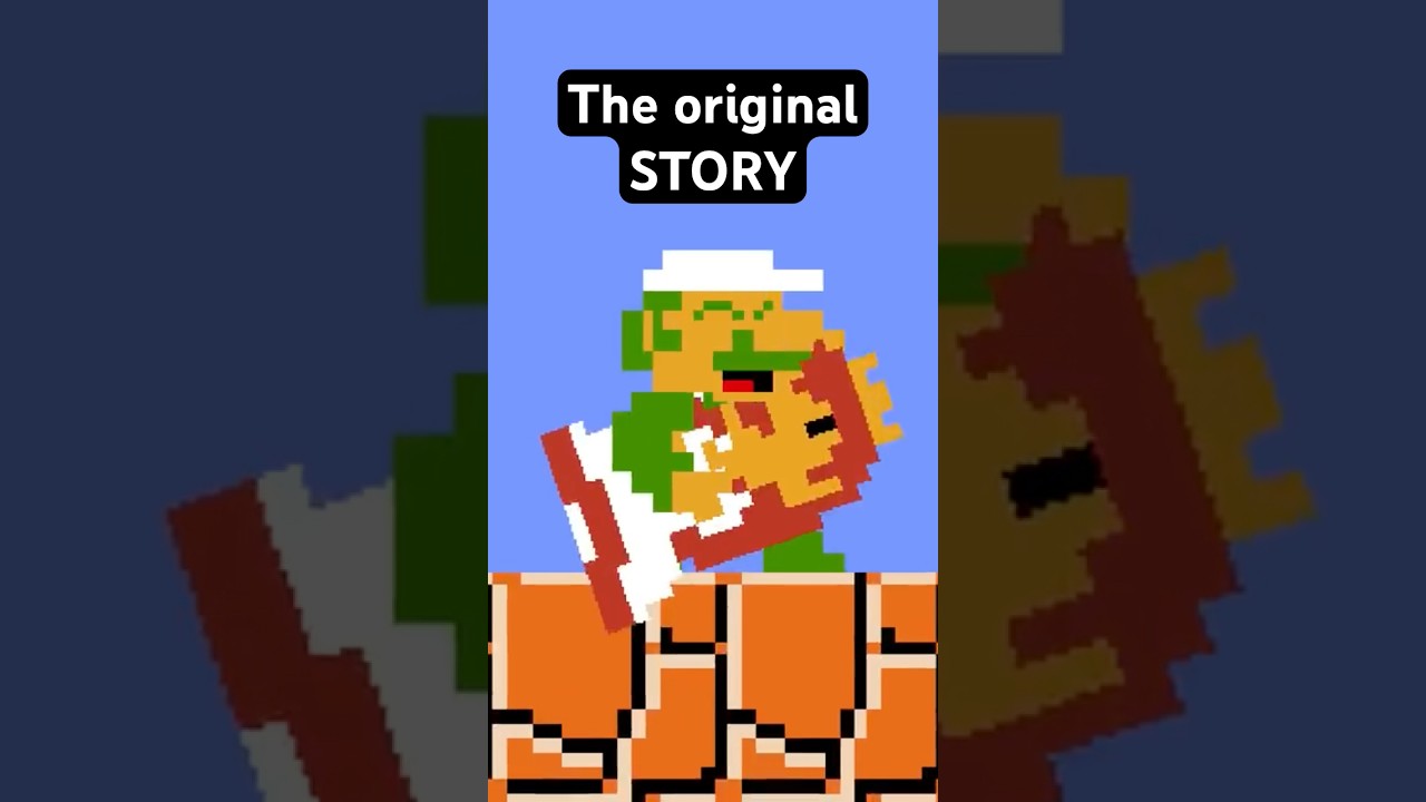 Luigi wins by doing absolutely nothing: THE ORIGINAL 🍄 #luigi #mario #memes