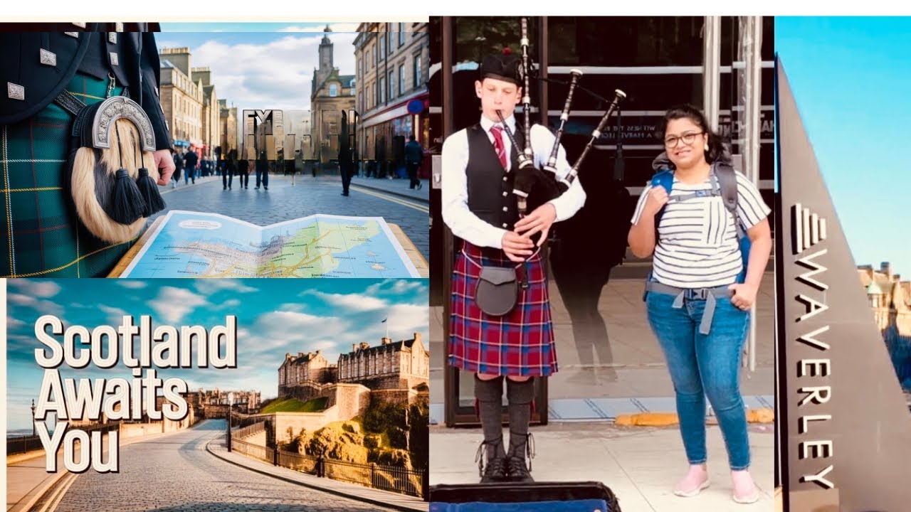 Edinburgh Uncovered: Scotland Holiday Vlog Part 1! #scotland #edinburgh #holiday #indian #couple