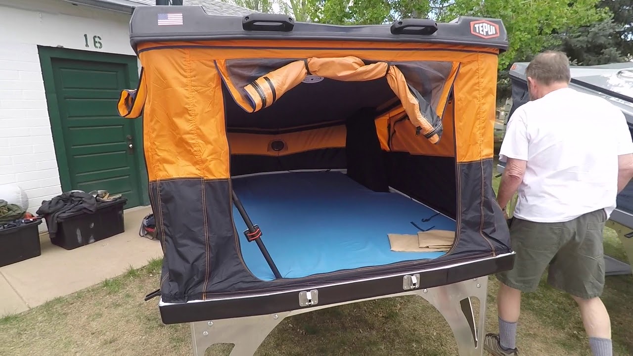 Hard shell roof top tents by Tepui : Overland Expo 2018