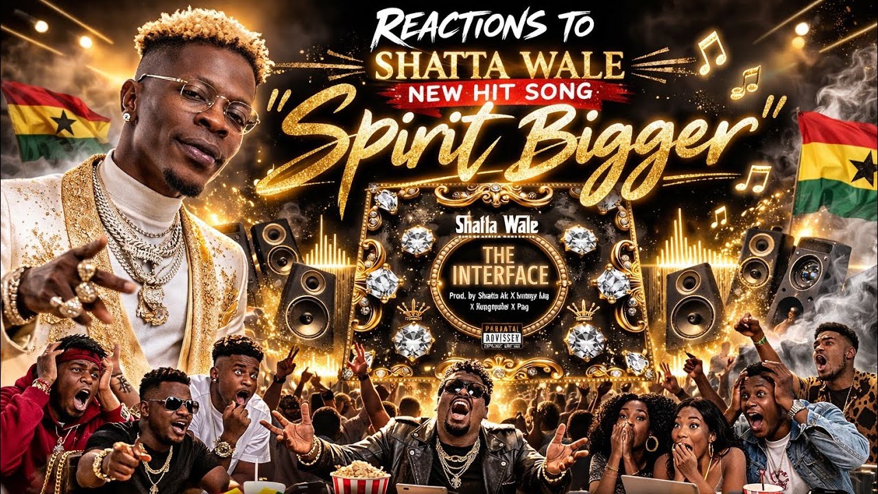 🔥 Spirit Bigger Reaction 🇬🇭 | Shatta Wale | Ghana Music Review! #shattamovement #sm4lyf #shattawale 