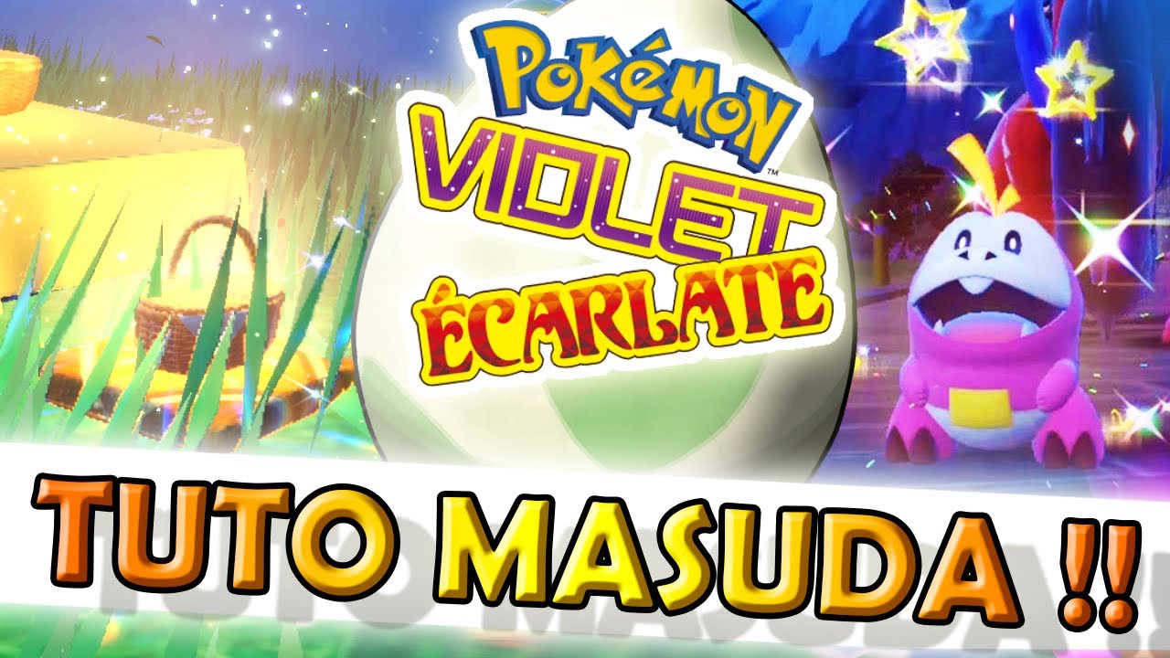 FAIRE des OEUFS SHINY PARFAITS sur POKÉMON VIOLET & ÉCARLATE !! (+ RECETTES SANDWICH)