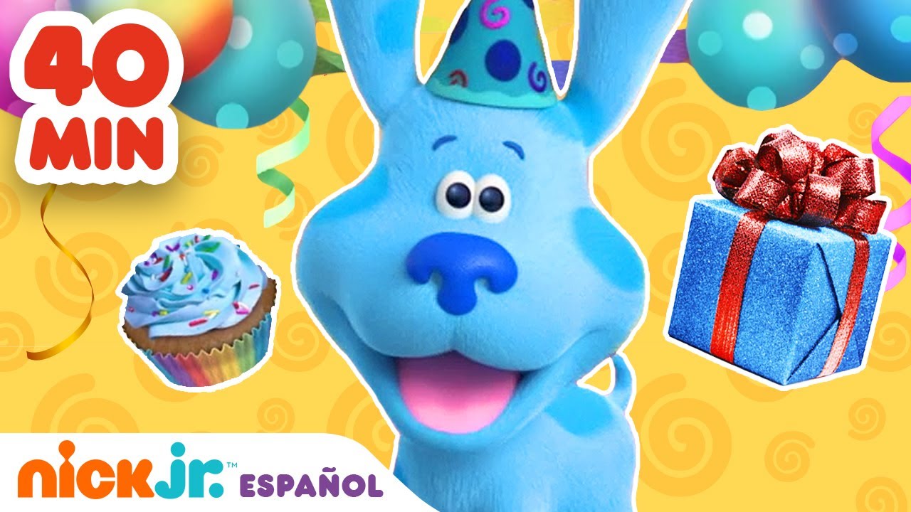 Pistas de Blue y tú | 40 MIN de fiesta con Blue y Josh  | Nick Jr. en Español