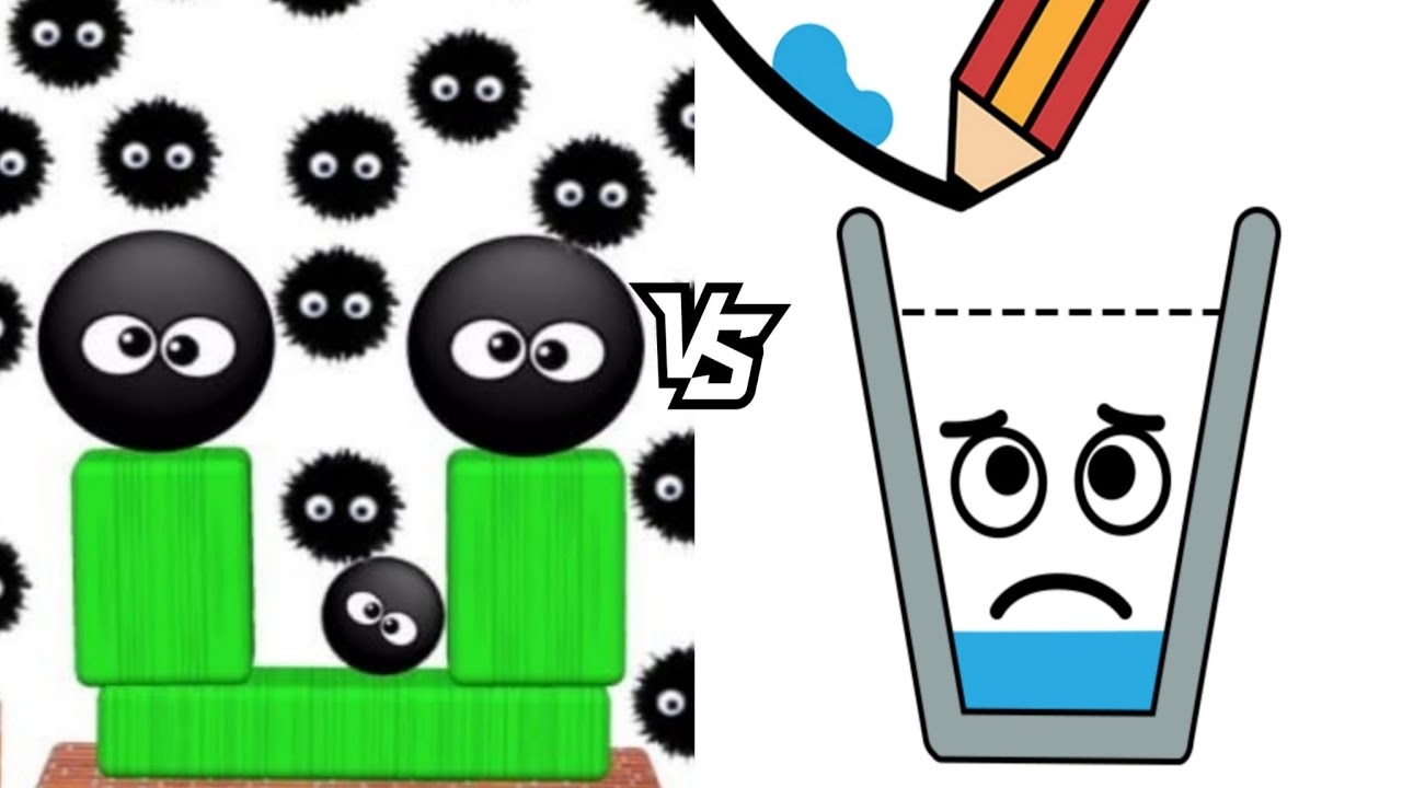 Happy Glass Puzzle VS Hide Ball Brain Teaser Logic Puzzle Merge Gameplay Pull The Pin!