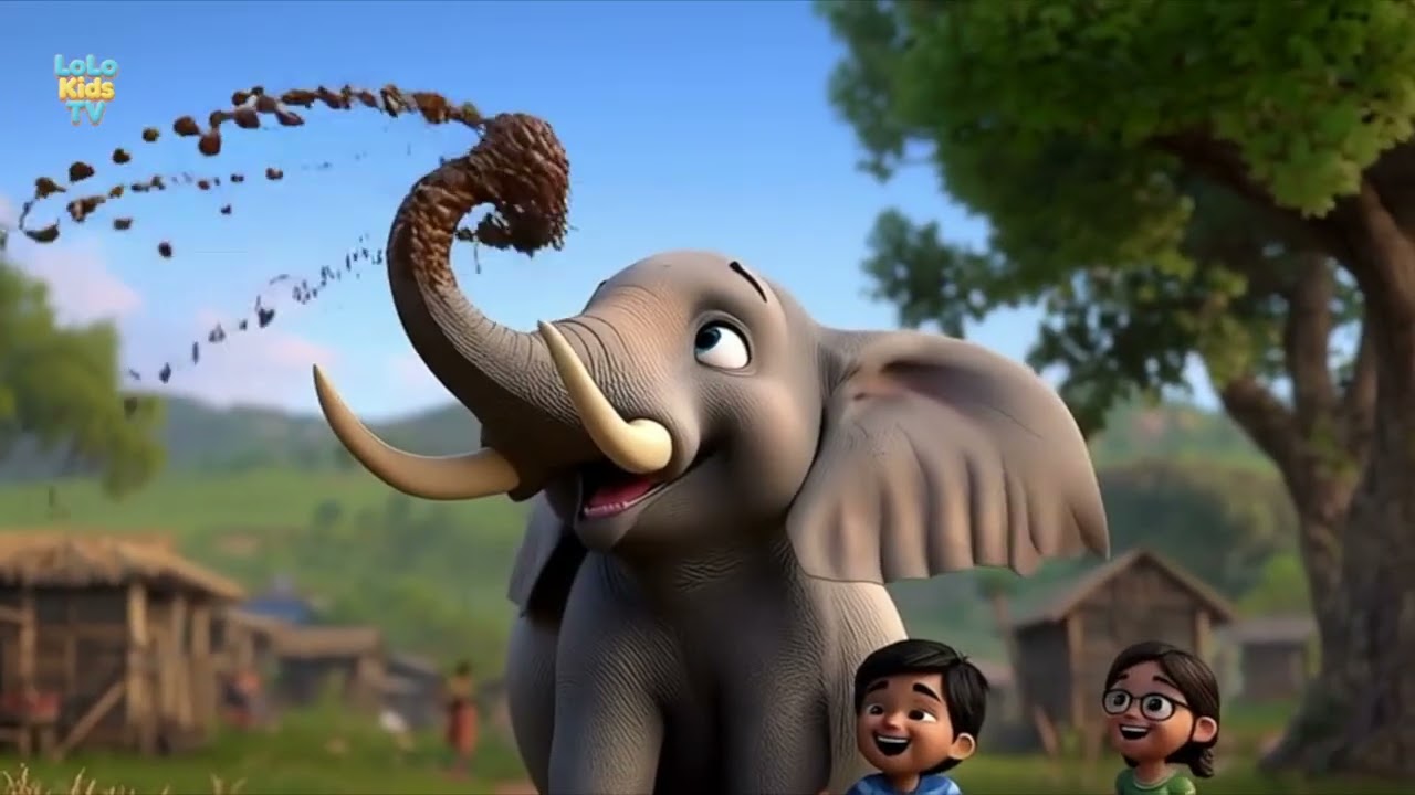 Hathi Raja Kahan Chale | Hindi Cartoon Song for Kids | LoLo Kids TV