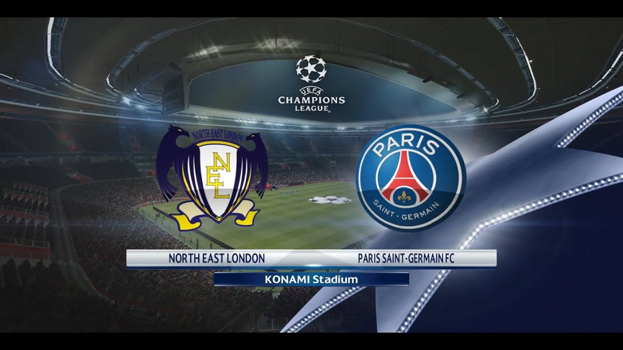 PES UEFA Champions League: North East London vs PSG | First Knockout Round Showdown!
