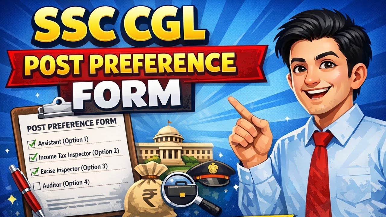 @gurusandeep2508 #SSC CGL POST PREFERENCE FORM FILL UP.💥👍