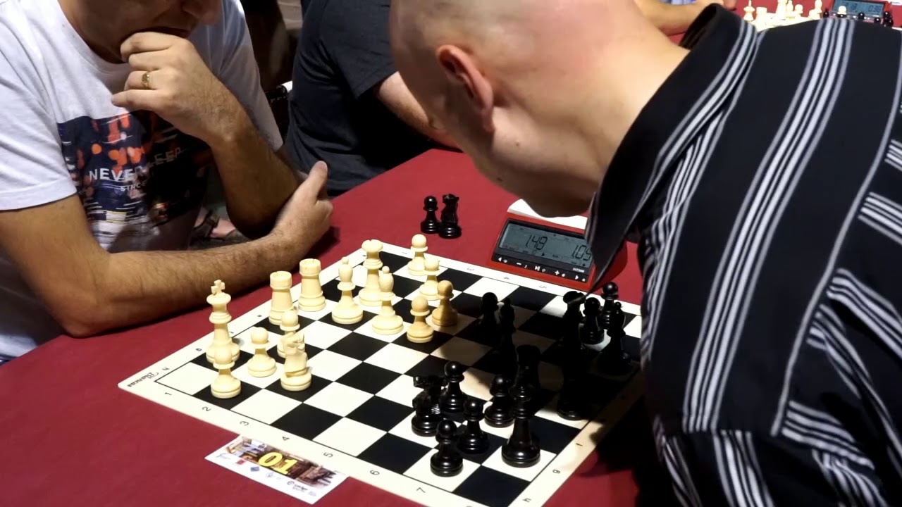 Campeonato de España de Blitz 2019 (5): GM Giaccio - GM Narciso
