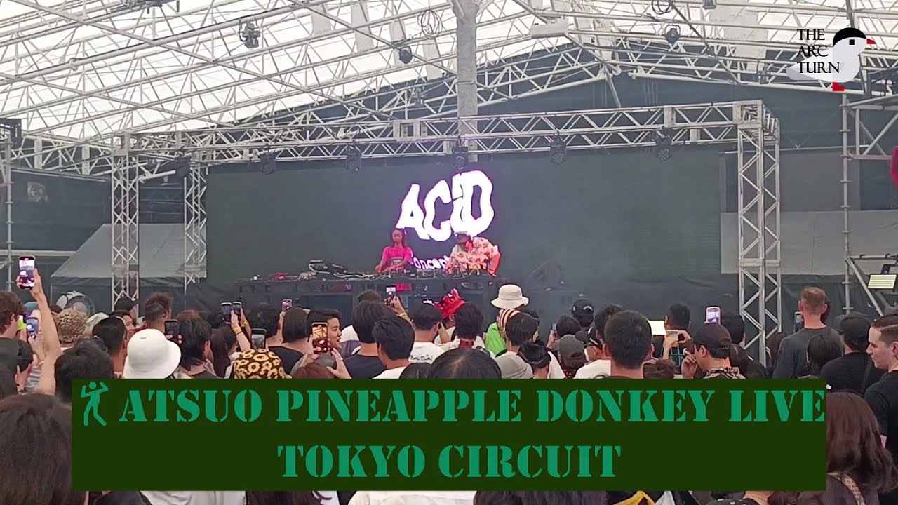 💃Atsuo Pineapple Donkey Live @ Acid Open Air 2024 | Electrifying Experience #thearcturn | TheArcTurn