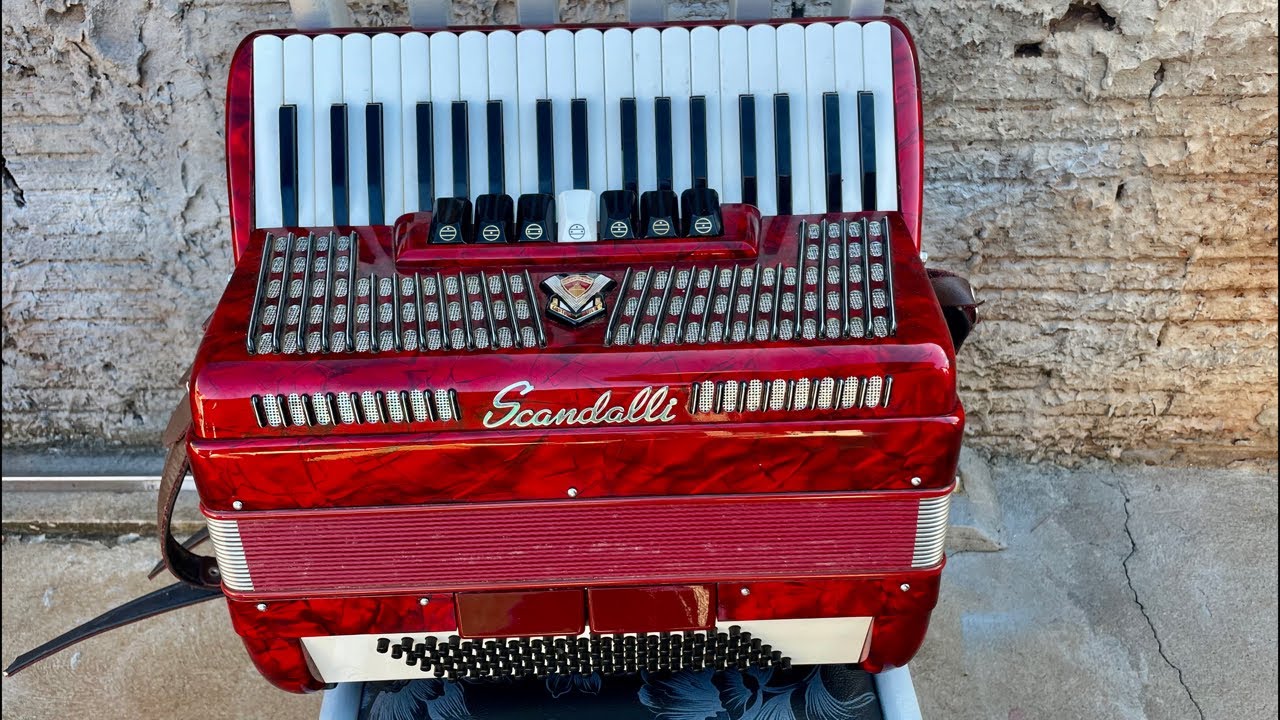 #live Acordeon Scandalli 96 Baixos (vendido)
