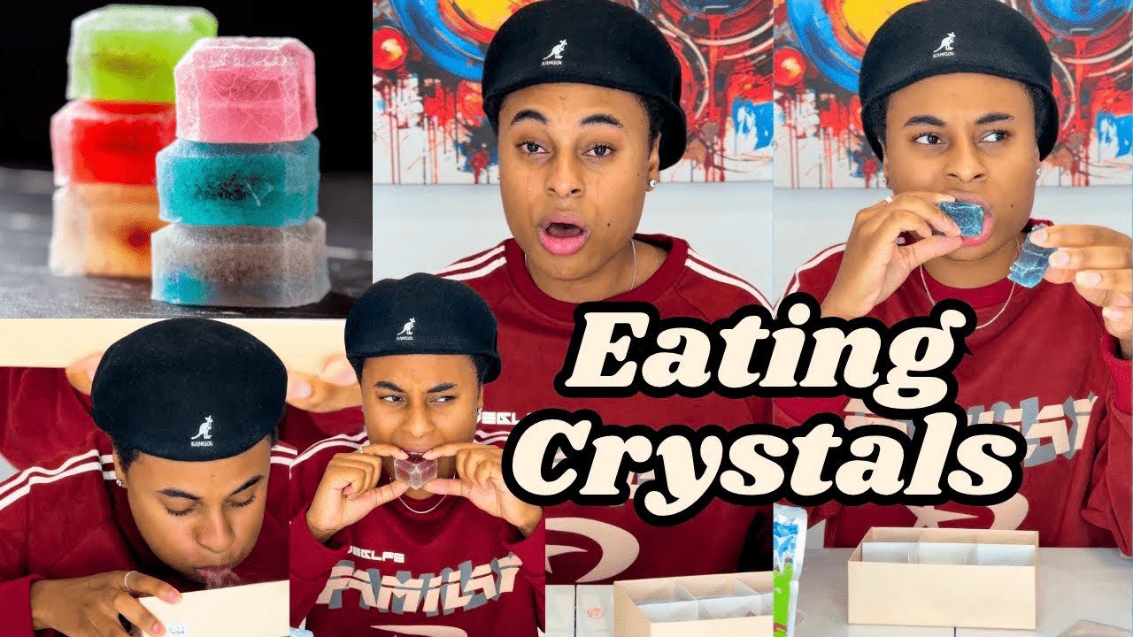 Trying Silky Gem Crystal Candies for the First Time!