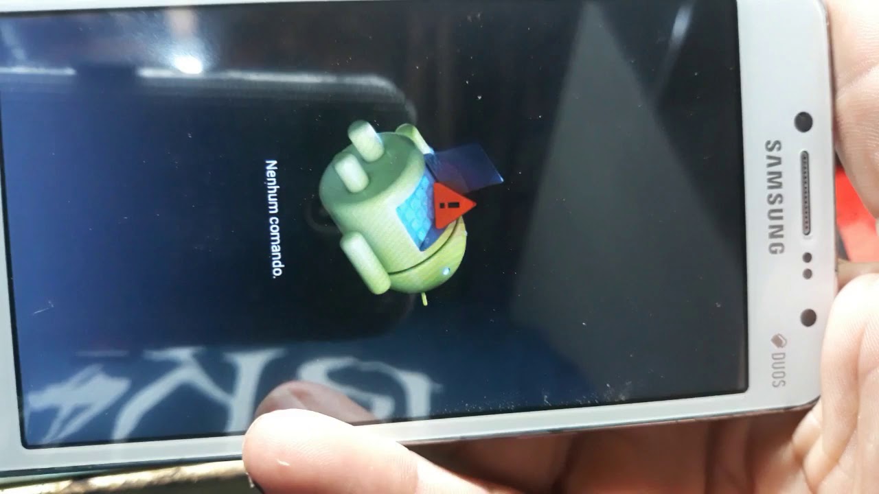 samsung não faz reset pelos botoes, nao aparece android (resolvido)