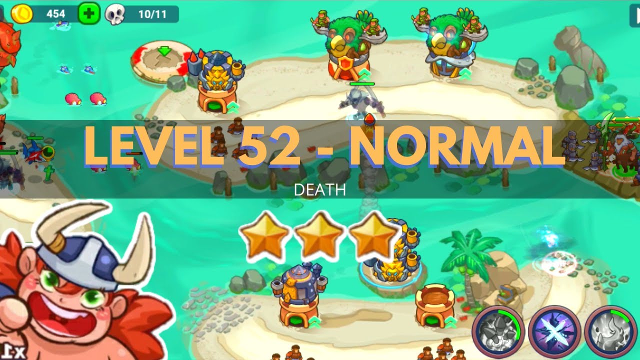 King of Defense 2: Level 52 NORMAL / DEATH / GAMEPLAY GUIDE
