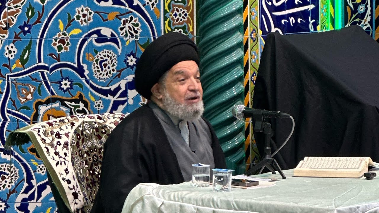 (١)سلسلة محاضرات يلقيها سماحة السيد حسن النوري بعنوان حوارات فكرية عقائدية-كربلاء المقدسة ١٩/٩/٢٠٢٥