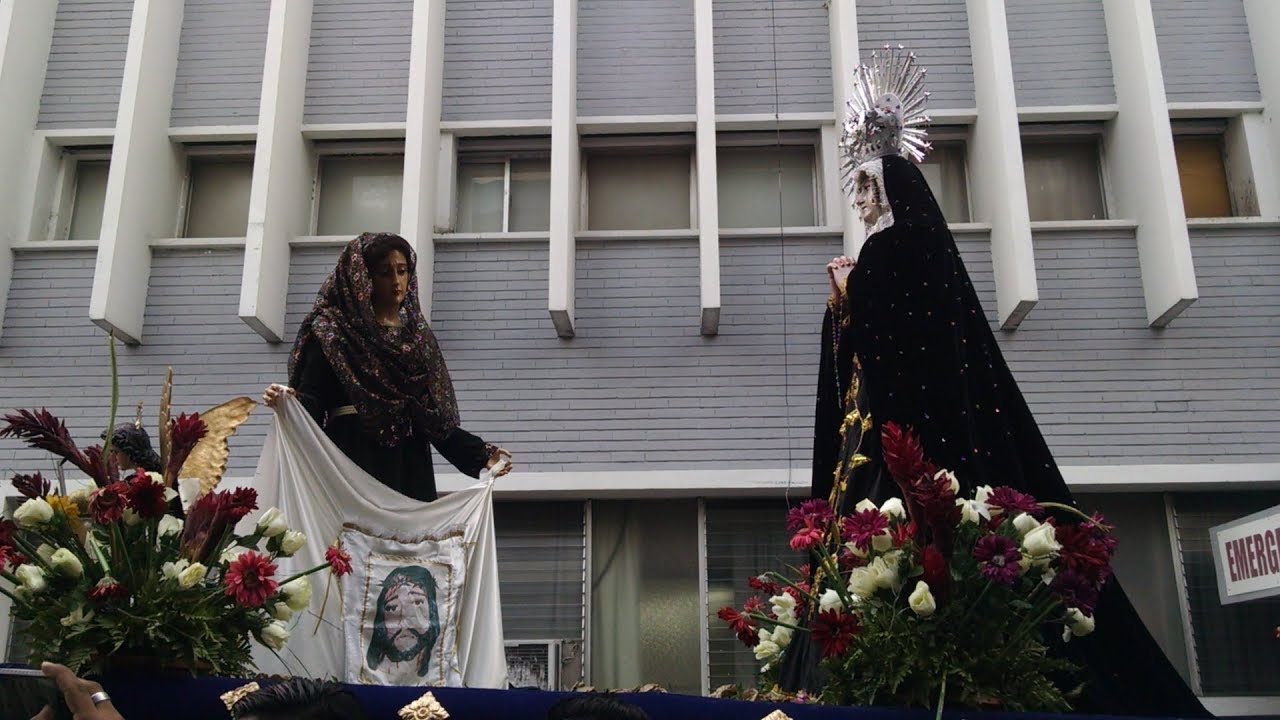 Procesión, Virgen de la Soledad - Comayaguela 2018