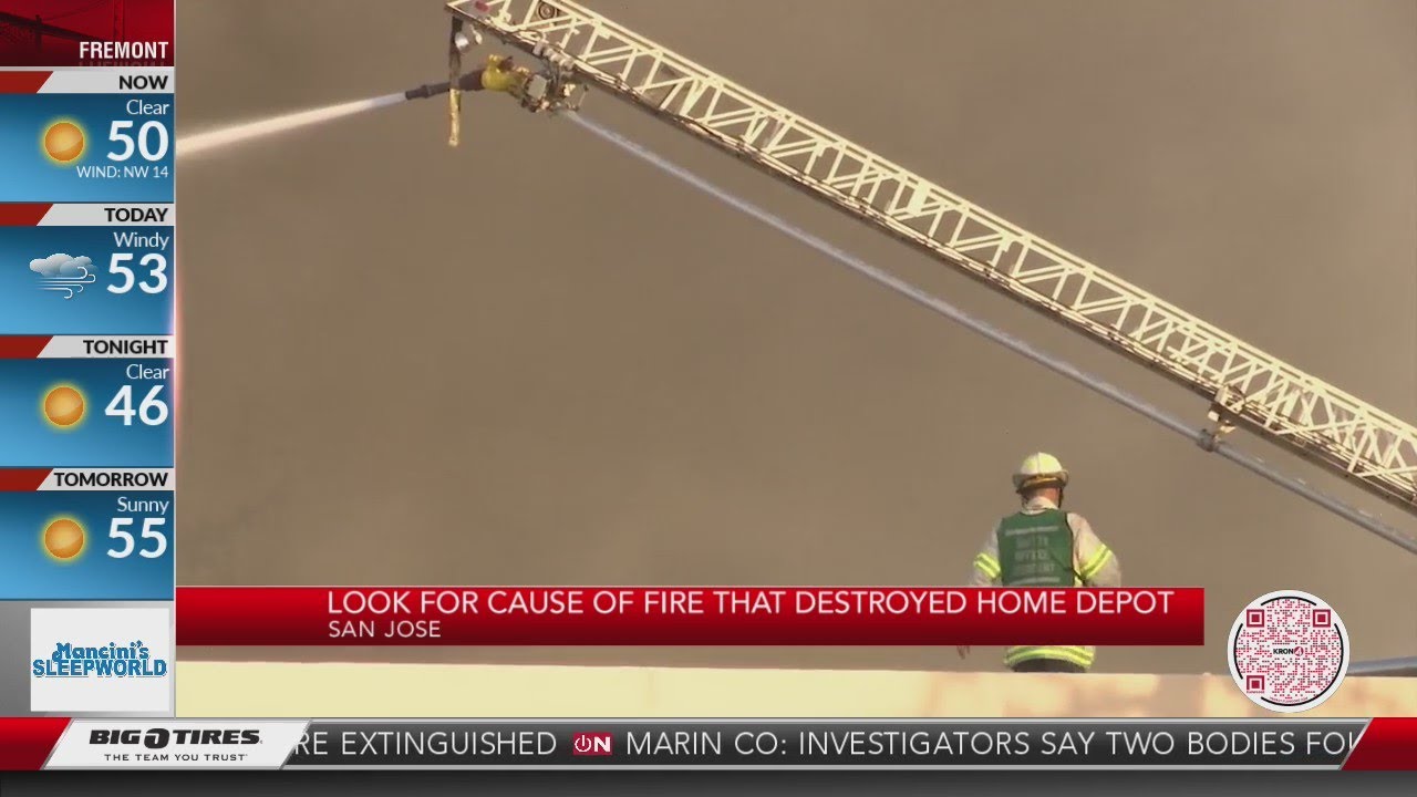 Investigators looking into cause of Home Depot fire