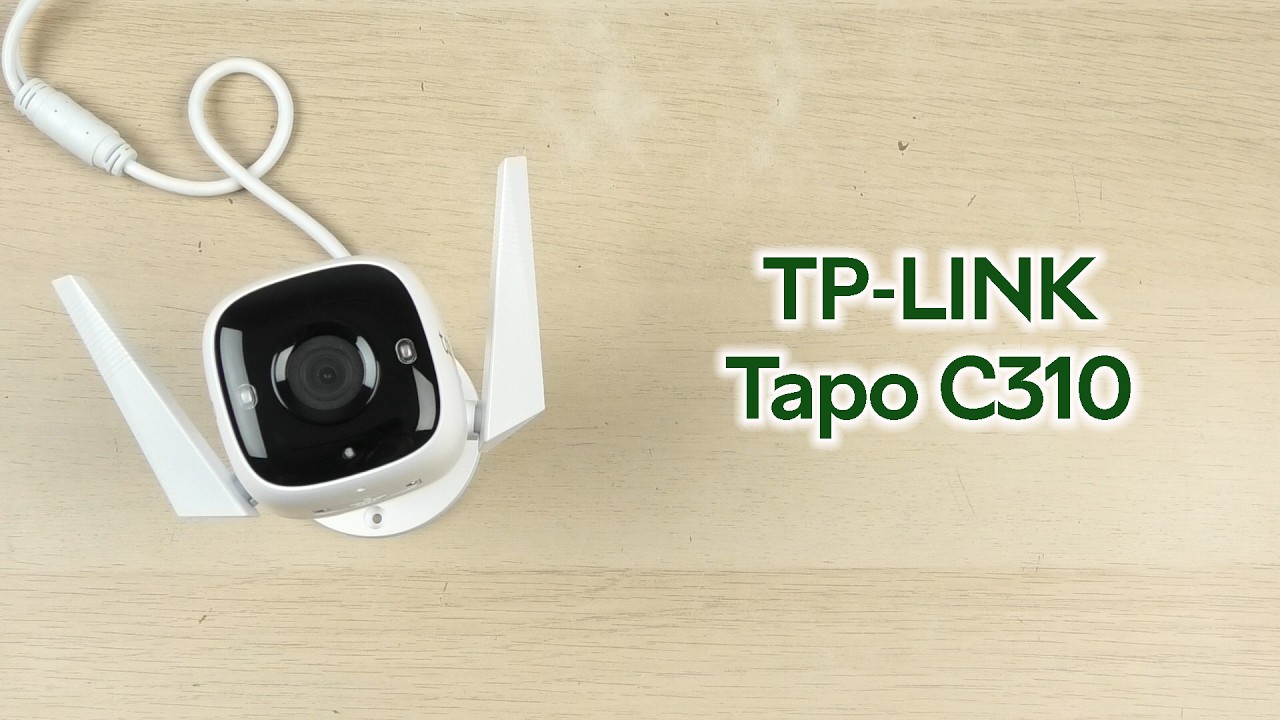 Розпаковка TP-LINK Tapo C310