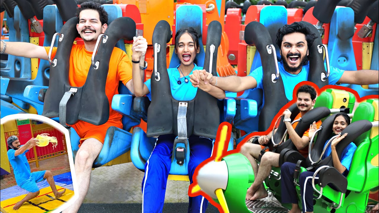 പടച്ചോനേ....ഞങ്ങളെ  കാത്തോളീ 😂 AM TRAPPED🔥A DAY IN WONDERLA  UNBOXINGDUDE l