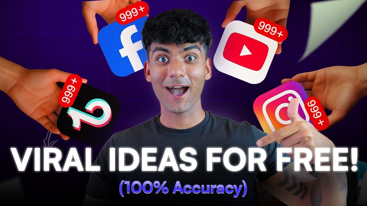 How to Find Viral Content Ideas With 100% Accuracy (Free Notion Method)