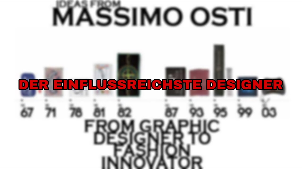 Massimo Osti: Der einflussreiche Designer OAT! 