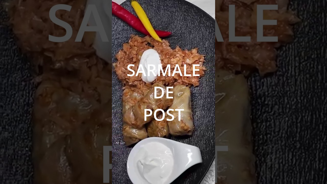 Rețetă SARMALE DE POST cu ciuperci pas cu pas.Sfaturi pentru reușită